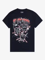 SpongeBob SquarePants Me Hoy Minoy Splatter T-Shirt