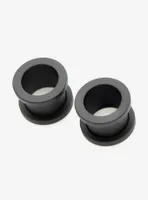 Steel Black Eyelet Plug 2 Pack