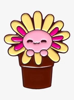 Axolotl Flower Pot Enamel Pin - BoxLunch Exclusive