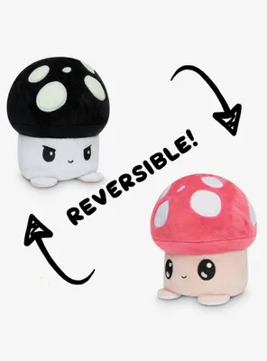 TeeTurtle Happy + Angry Mood 5 Inch Glow-in-the-Dark Reversible Mushroom Plush - BoxLunch Exclusive