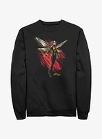 Marvel Ant-Man and the Wasp: Quantumania Wasp Wings Sweatshirt