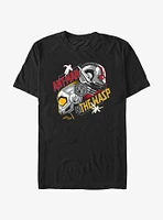 Marvel Ant-Man and the Wasp: Quantumania Helmets T-Shirt