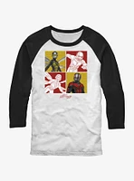 Marvel Ant-Man and the Wasp: Quantumania Hero Lineup Raglan T-Shirt