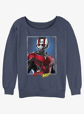 Marvel Ant-Man and the Wasp: Quantumania Antman Portrait Slouchy Sweatshirt