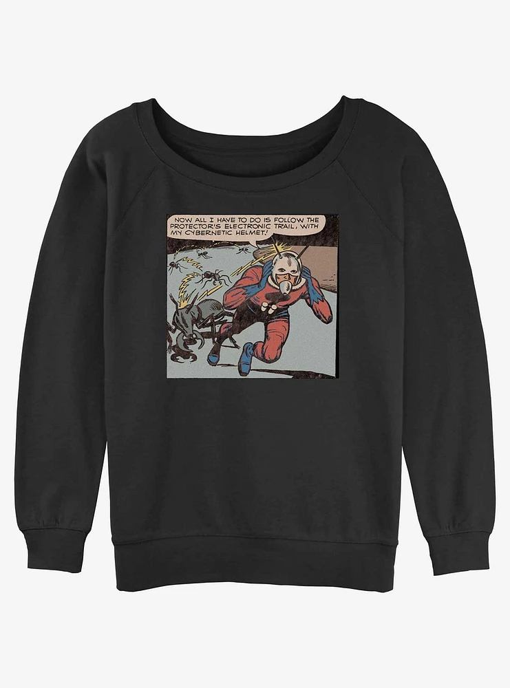 Marvel Ant-Man Comic Panel Slouchy Sweatshirt