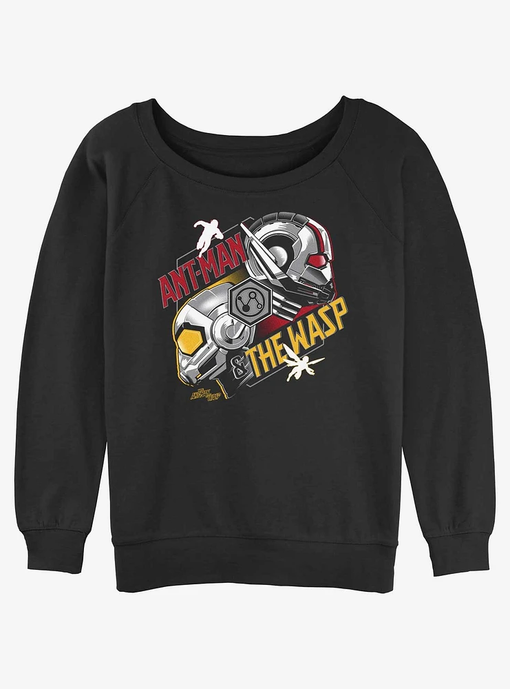 Marvel Ant-Man and the Wasp: Quantumania Helmets Slouchy Sweatshirt