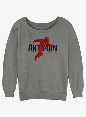Marvel Ant-Man Text Pop Slouchy Sweatshirt