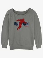 Marvel Ant-Man Text Pop Slouchy Sweatshirt