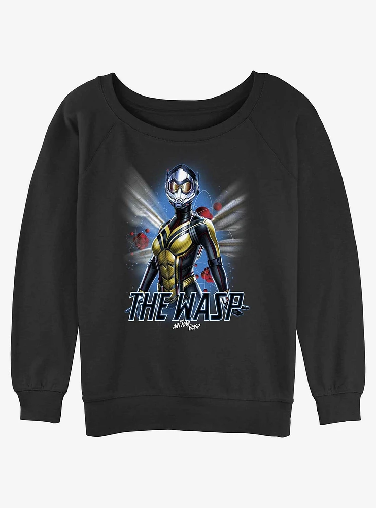 Marvel Ant-Man and The Wasp: Quantumania Wasp Atom Slouchy Sweatshirt