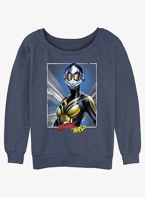 Marvel Ant-Man and the Wasp: Quantumania Wasp Portrait Slouchy Sweatshirt