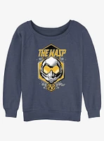 Marvel Ant-Man and The Wasp: Quantumania Wasp Shield Slouchy Sweatshirt