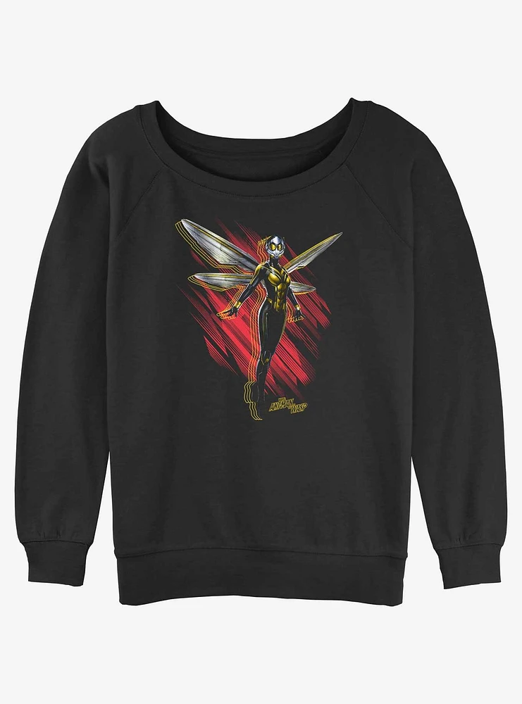 Marvel Ant-Man and the Wasp: Quantumania Wasp Wings Slouchy Sweatshirt