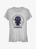 Marvel Ant-Man and the Wasp: Quantumania Chibi Cassie Badge Girls T-Shirt
