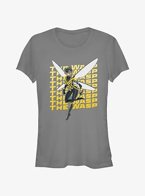 Marvel Ant-Man and the Wasp: Quantumania Wasp Action Pose Girls T-Shirt
