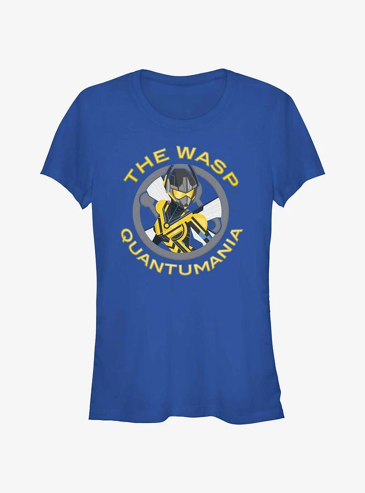Marvel Ant-Man and the Wasp: Quantumania Wasp Symbol Girls T-Shirt