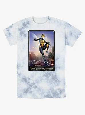Marvel Ant-Man and The Wasp: Quantumania Wasp Quantum Avenger Poster Tie-Dye T-Shirt