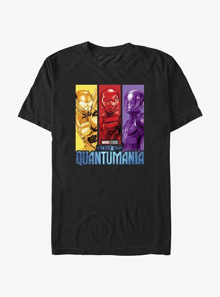 Marvel Ant-Man and the Wasp: Quantumania Hero Trio T-Shirt