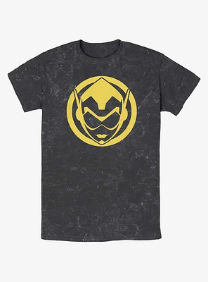 Marvel Ant-Man and the Wasp: Quantumania Wasp Sigil Mineral Wash T-Shirt