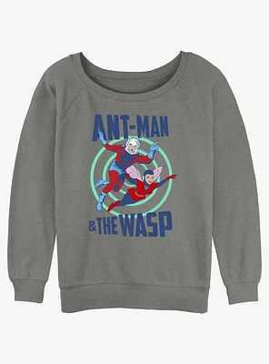 Marvel Ant-Man Classic Heroes and the Wasp Slouchy Sweatshirt