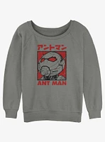 Marvel Ant-Man and the Wasp: Quantumania Poster Japanese Slouchy Sweatshirt
