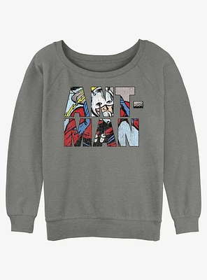 Marvel Ant-Man Namesake Logo Slouchy Sweatshirt