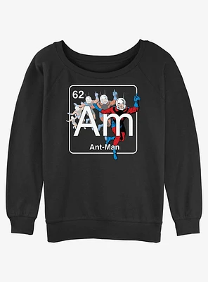 Marvel Ant-Man Periodic Element Slouchy Sweatshirt