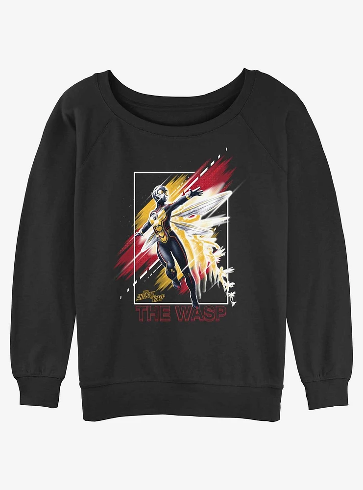 Marvel Ant-Man and The Wasp: Quantumania Wasp Poster Slouchy Sweatshirt