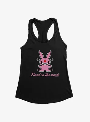 It's Happy Bunny Dead Inside Womens Tank Top