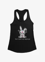 It's Happy Bunny Don't Need Your Approval Womens Tank Top