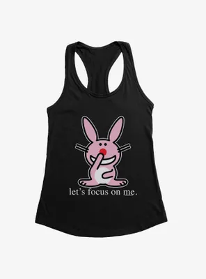 It's Happy Bunny Focus On Me Womens Tank Top