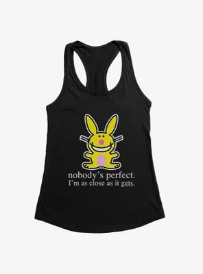 It's Happy Bunny Nobody's Perfect Womens Tank Top