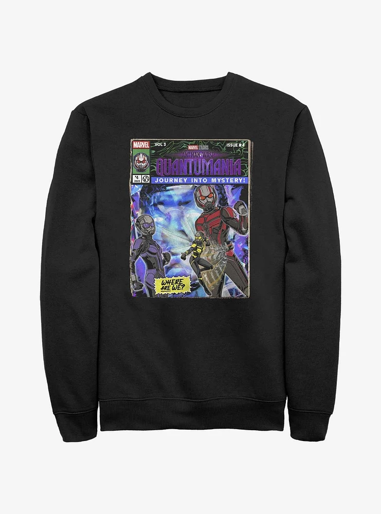 Marvel Ant-Man and the Wasp: Quantumania Journey Into Mystery Comic Cover Sweatshirt