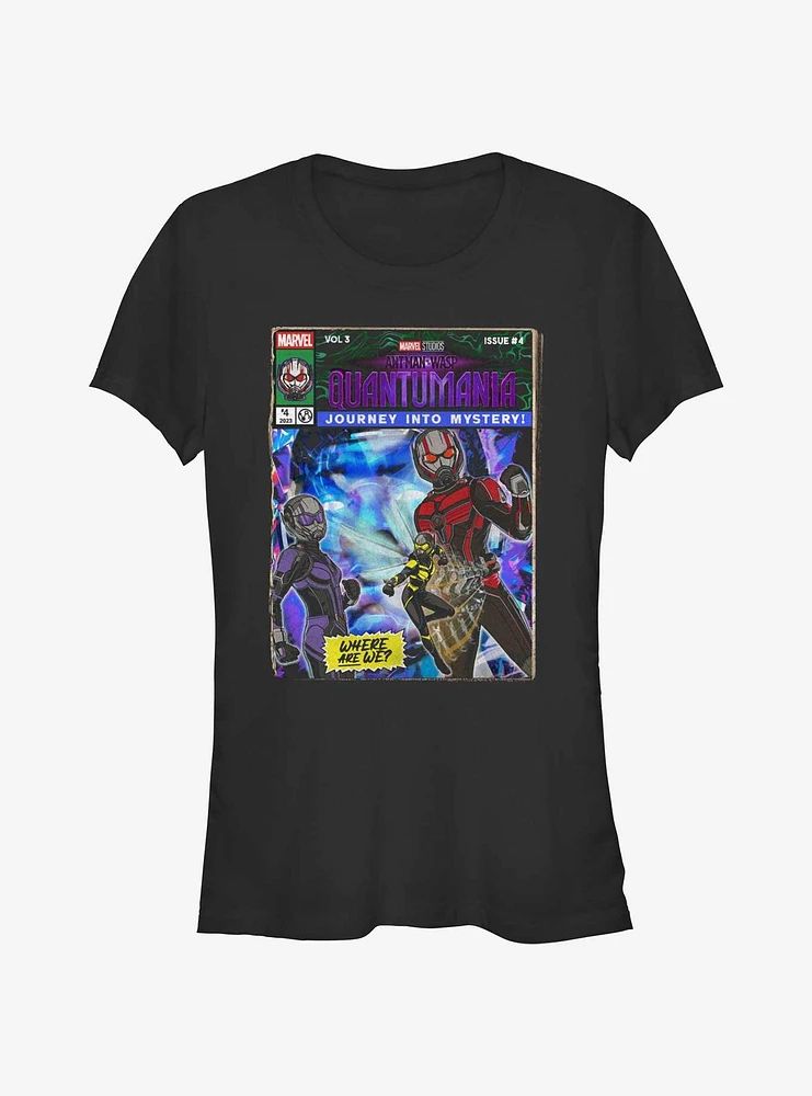 Marvel Ant-Man and the Wasp: Quantumania Journey Into Mystery Comic Cover Girls T-Shirt