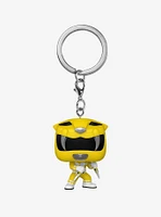 Funko Pocket Pop! Power Rangers Yellow Ranger Vinyl Keychain