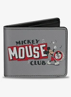 Disney100 Mickey Mouse Club Pose and Face Bifold Wallet