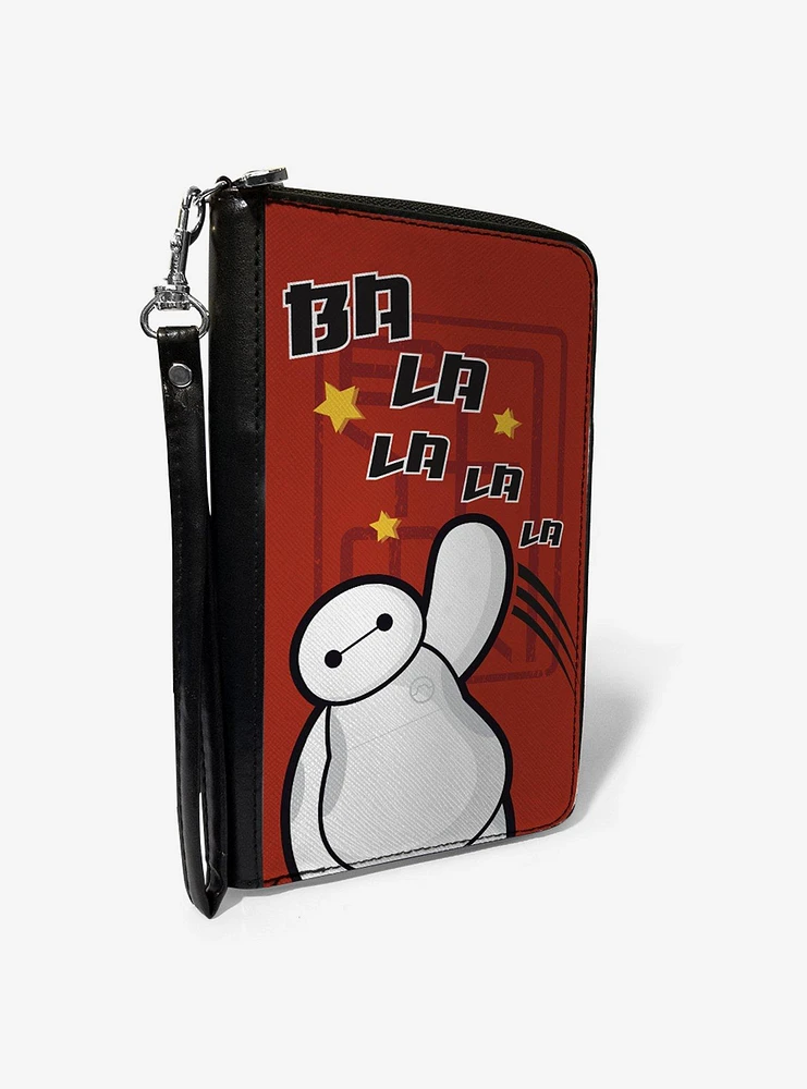 Disney Big Hero 6 Baymax Ba La La Pose Zip Around Wallet