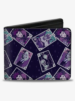 Disney Villains Card Poses Collage Bifold Wallet