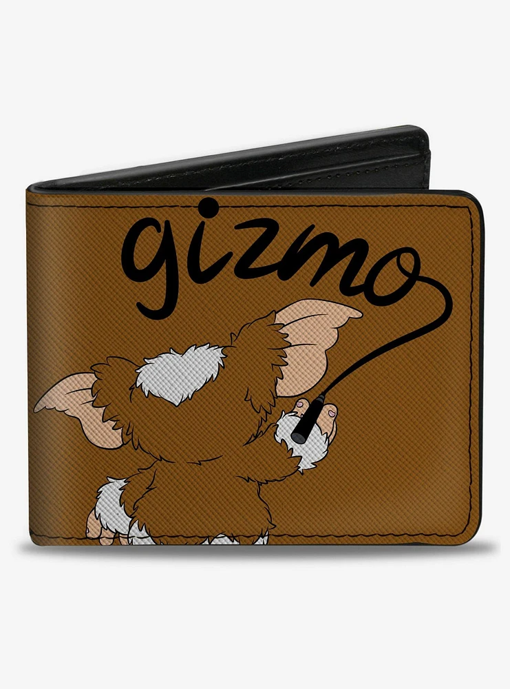 Gremlins Gizmo Script Pose Bifold Wallet