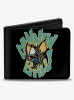 Gremlins Stripe Cannon Ball Pose Bifold Wallet