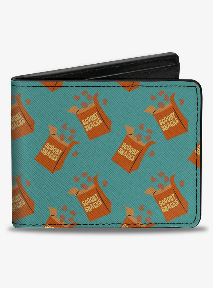 Scooby-Doo! Scooby Snacks Box Collage Bifold Wallet