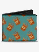 Scooby-Doo! Scooby Snacks Box Collage Bifold Wallet