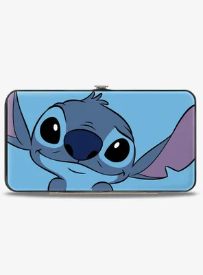 Disney Lilo & Stitch Sweet Smiling Pose Close Up Hinged Wallet