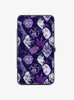 Disney Villain Expressions and Icon Hinged Wallet