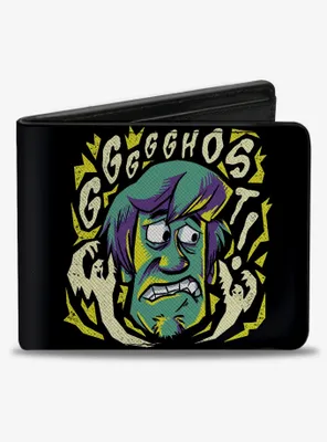 Scooby-Doo! Shaggy Scared Ghost Pose Bifold Wallet