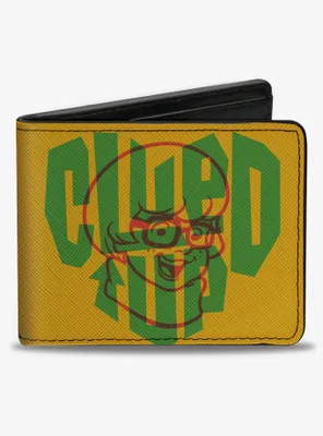Scooby-Doo! Velma Smiling Face Clued Up Bifold Wallet