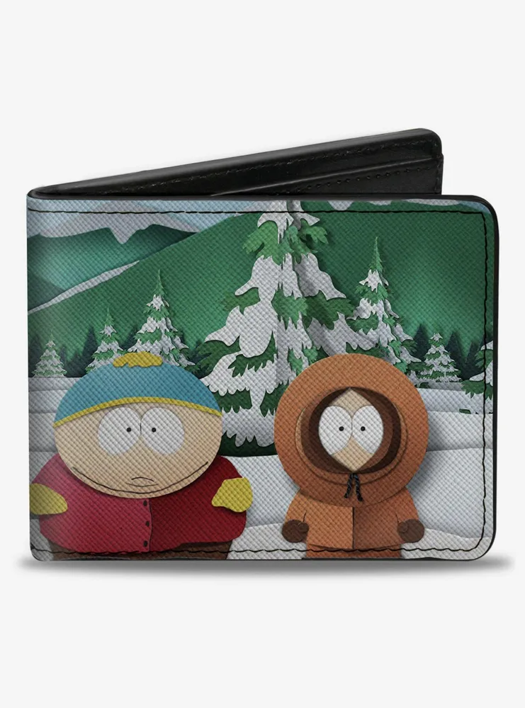 South Park Bus Stop Boys Group Pose Bifold Wallet