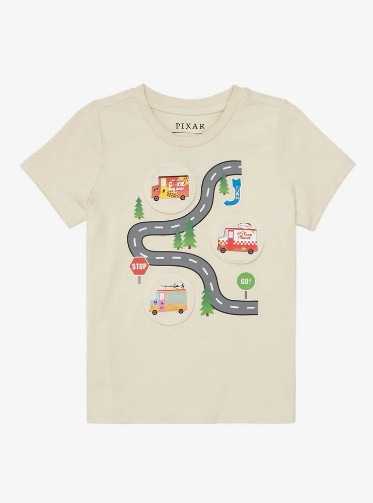 Our Universe Disney Pixar Food Trucks Flip Panels Toddler T-Shirt - BoxLunch Exclusive