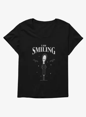 Addams Family Movie I Am Smiling Womens T-Shirt Plus