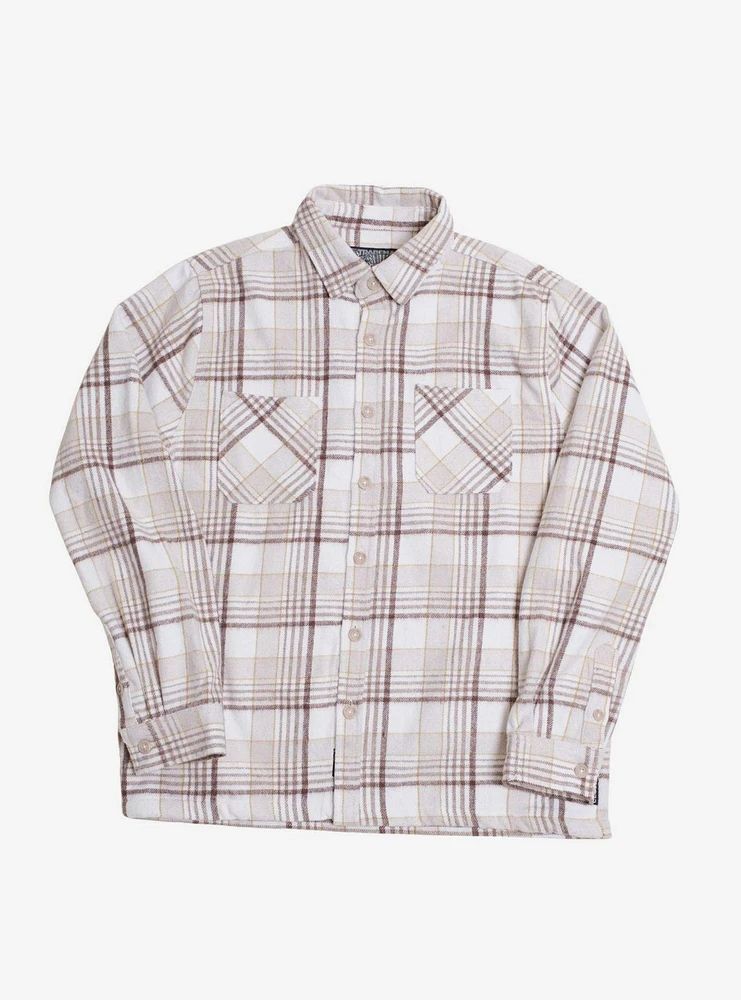 Cream Heavy Flannel Shacket