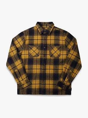 Mustard Heavy Flannel Shacket